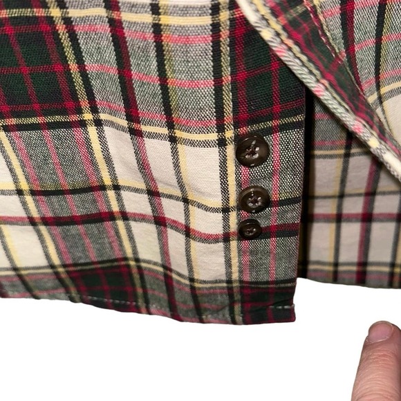 Eddie Bauer Plaid Button Down Flannel - Picture 3 of 6